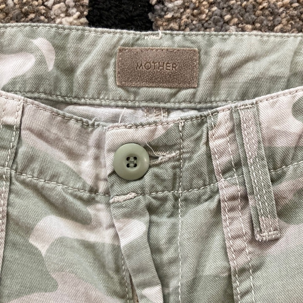 ๐ Mother The Shaker Chop Crop Fray Desert Print - Picture 3 of 15